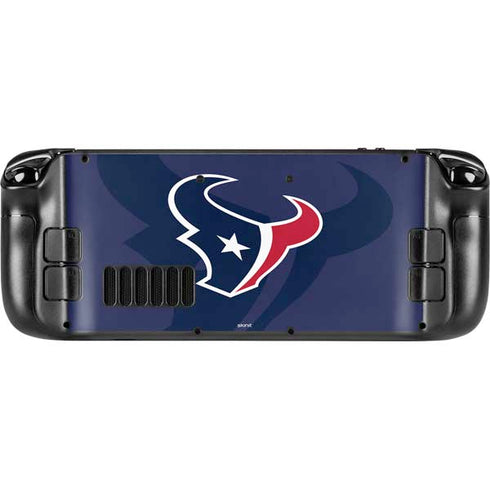 NFL Houston Texans Double Vision Steam Deck Handheld Gaming Computer Skin